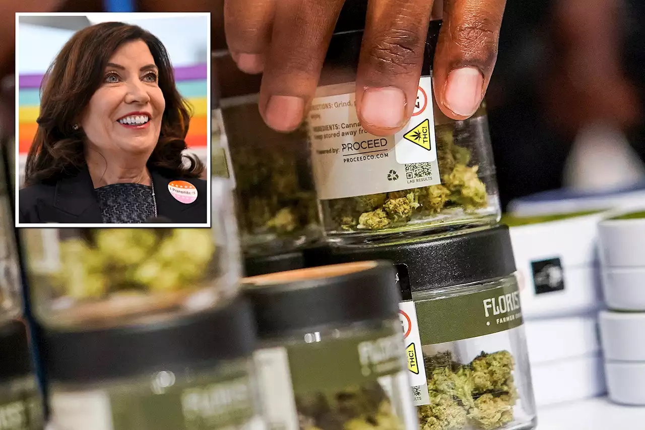 NY Gov. Kathy Hochul sets up $5M loan program to open licensed pot stores