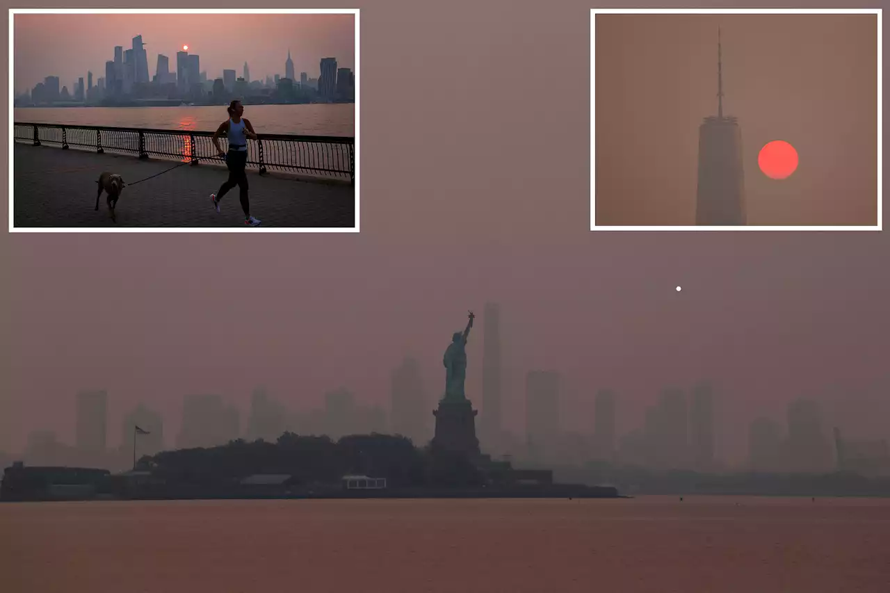 NYC’s air pollution among world’s worst as smoke from Canadian wildfires set to linger