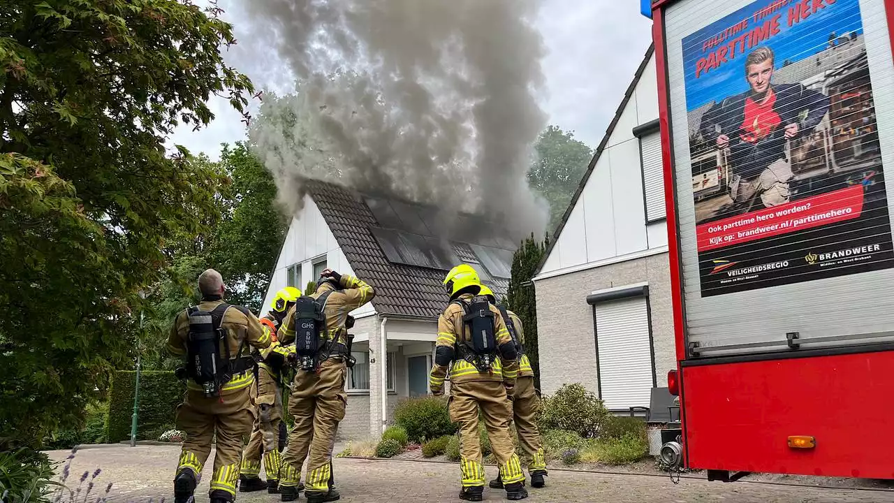 112-nieuws: flinke schade na brand in huis • wielrenner aangereden in Haps