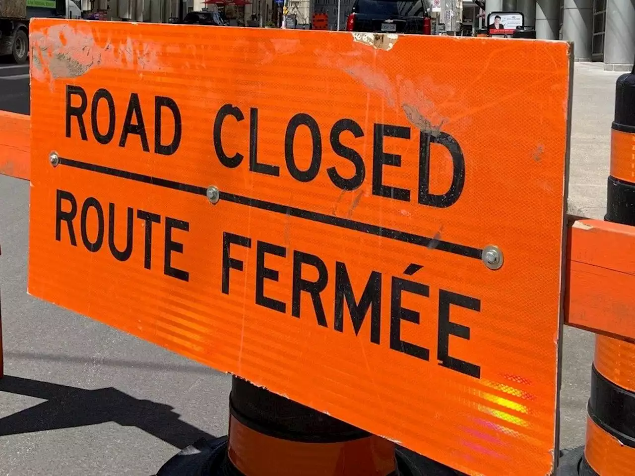 Portion of westbound Highway 174 to be closed this weekend because of LRT construction