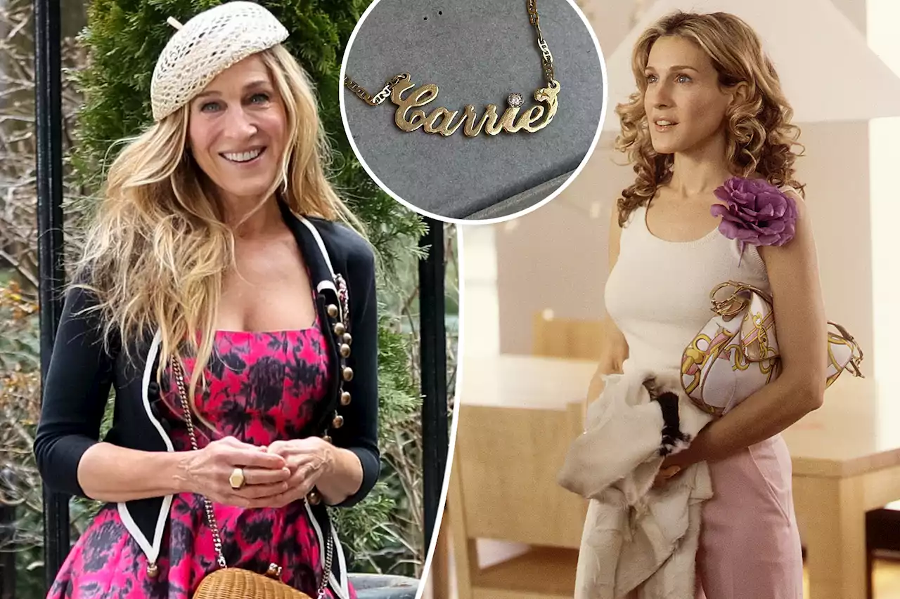 Sarah Jessica Parker brings back ‘Carrie’ necklace for ‘Sex and the City’ anniversary