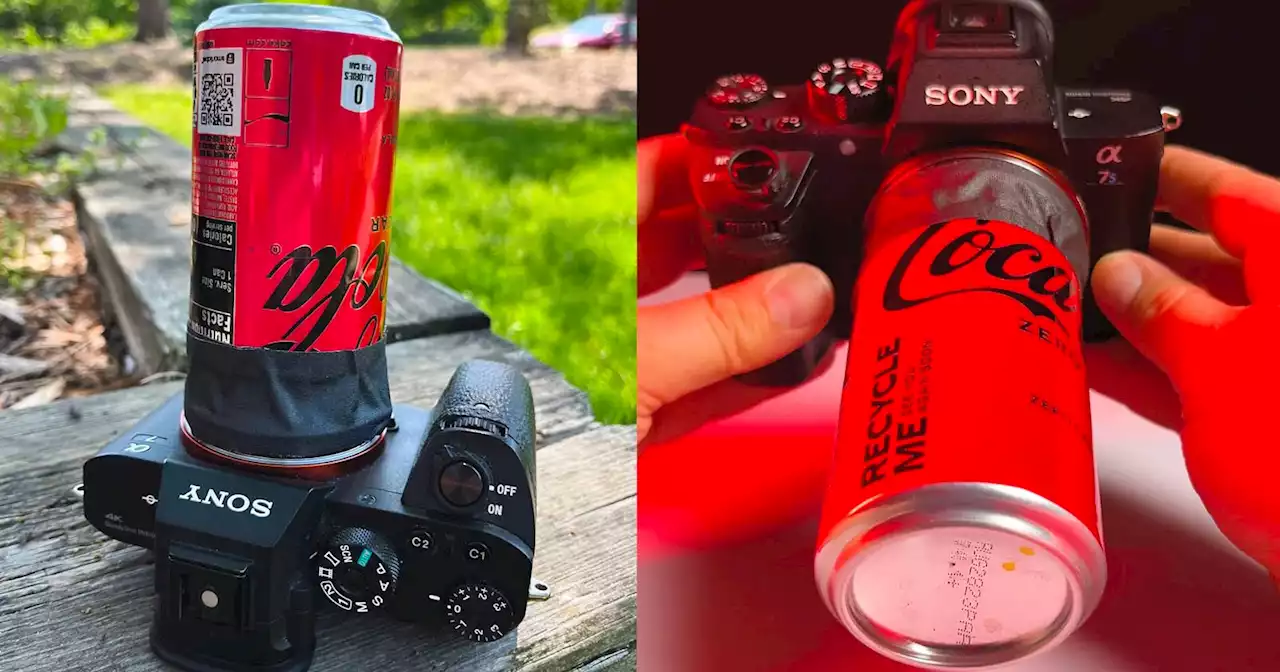 Fun DIY Pinhole Lens Requires a Soda Can, Tape, and a Simple Lens Adapter