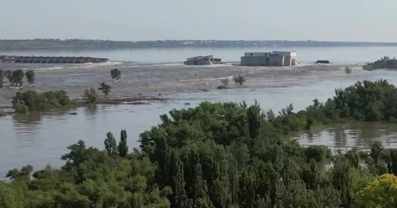 Il disastro dall'alto, l'acqua sommerge tutto