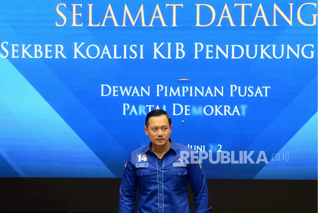 AHY Bantah Narasi Demokrat akan Tarik Dukungan Jika Kadernya tak Jadi Cawapres Anies |Republika Online