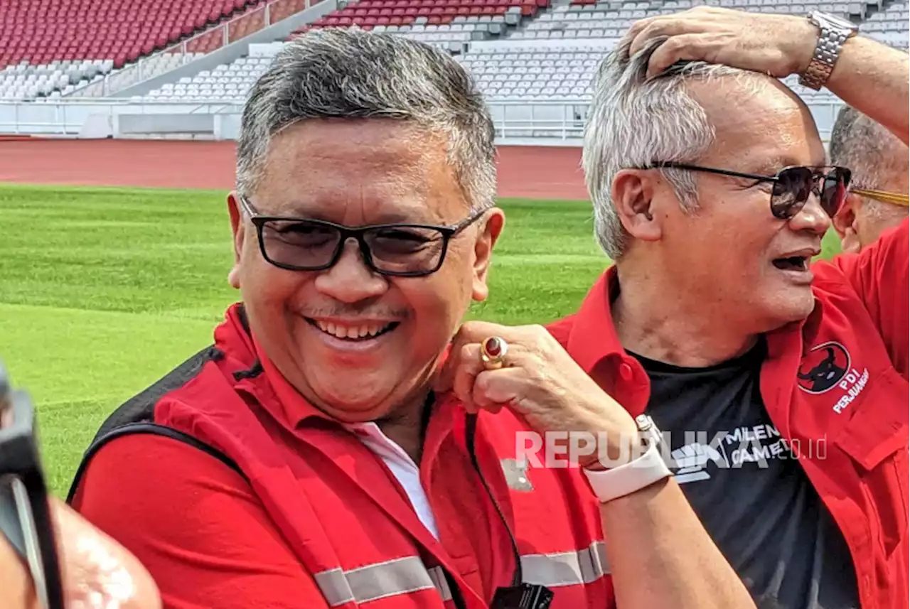 Hasto: Baru 46 Hari Dideklarasikan, Ganjar Salip Calon Lain |Republika Online