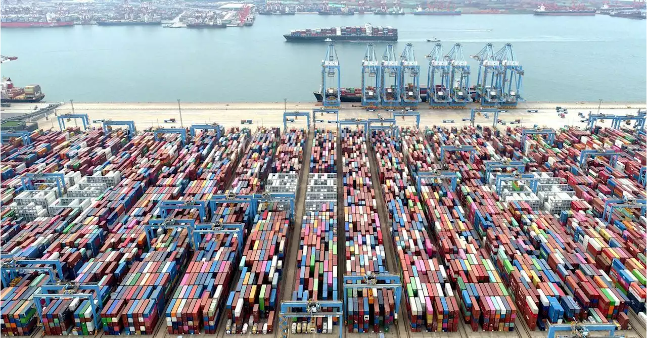 China's exports tumble in May as global demand falters