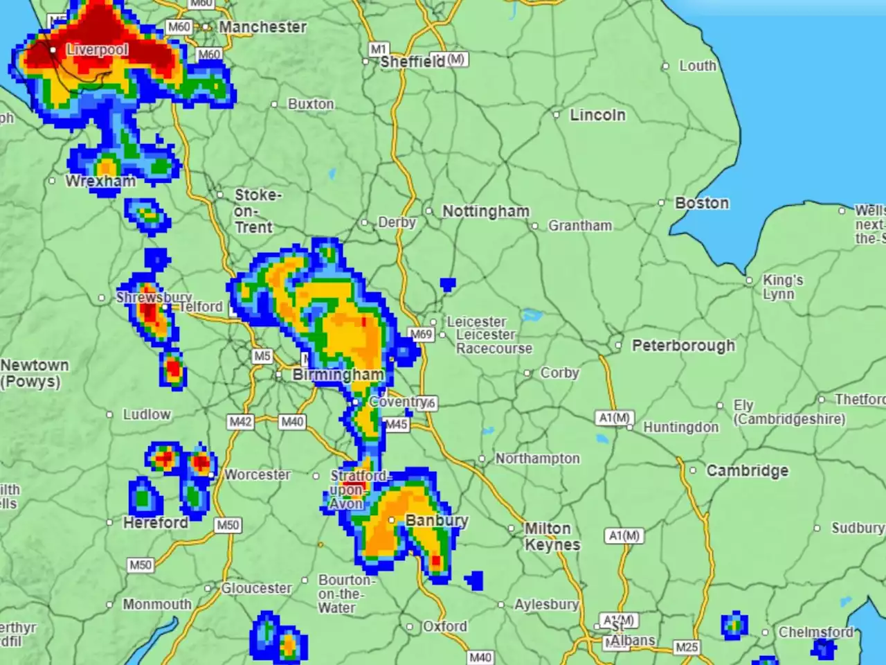 Possible thunderstorms this weekend across the region