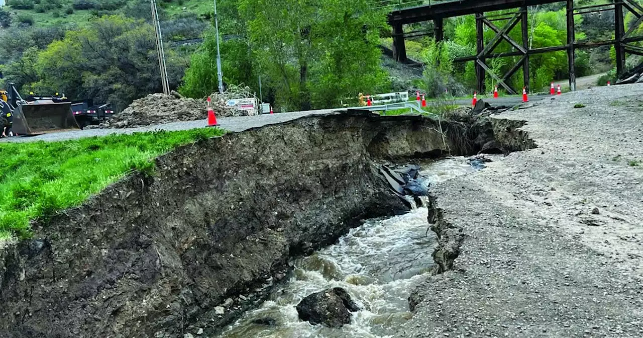 Dave Marston: Rushing water closes a highway in western Colorado