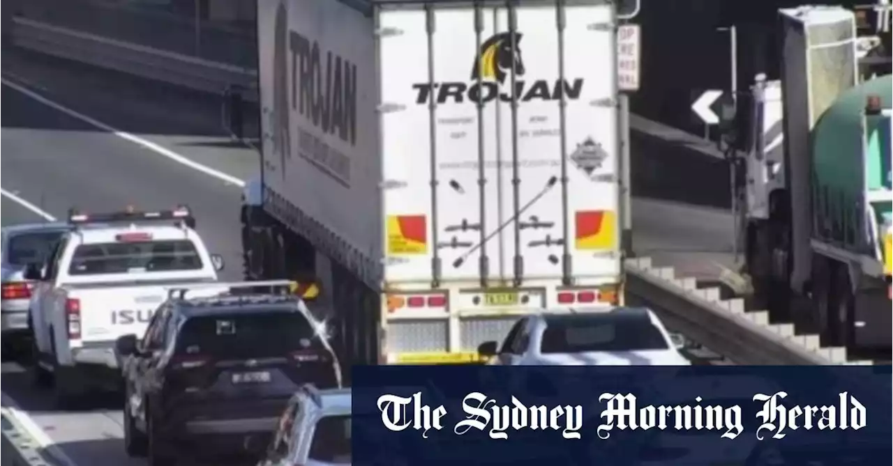 Harbour Tunnel blocked by third truck in two days as crackdown looms