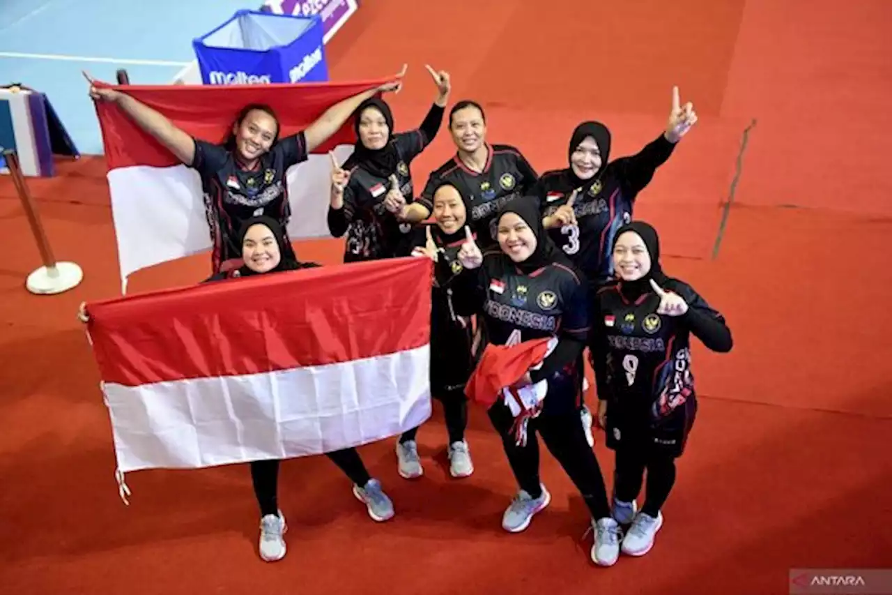 Mantap! Voli Duduk Putri Pertahankan Emas di ASEAN Para Games 2023 Kamboja