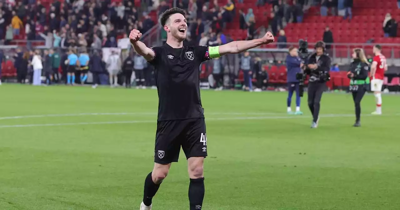 Conference League: Verabschiedet sich Declan Rice als Legende zum FC Bayern?