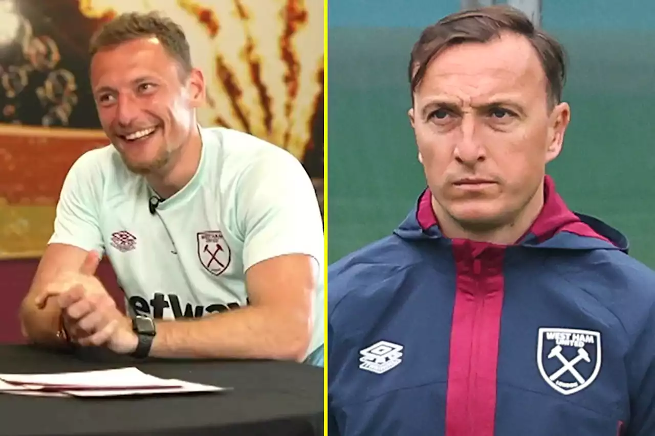 West Ham fans in stitches at Coufal's 'Jar Jar Binks' impression of Noble