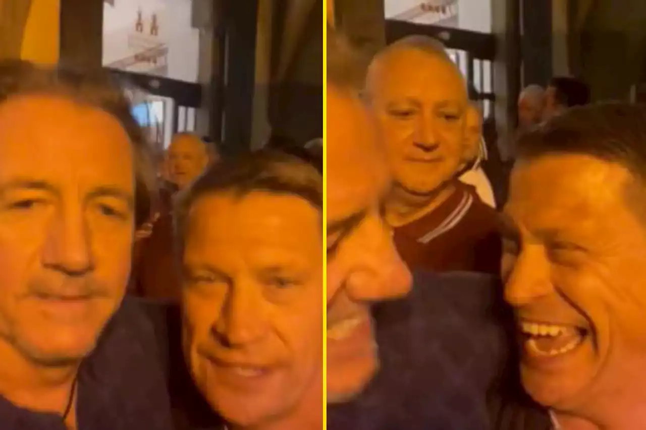 West Ham fans laugh as 'bouncer' Knollsy appears in Hammers legend's video