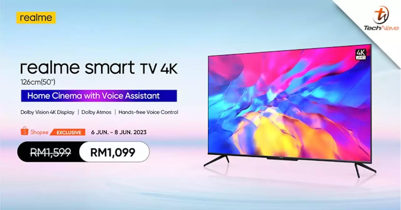 realme Smart 4K TV (50') Malaysia release - special launching promotion at RM1099 | TechNave