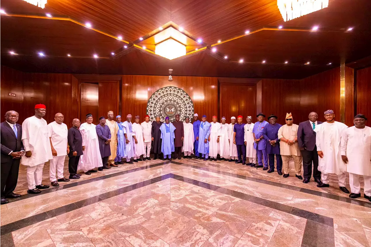 PHOTOS: Tinubu holds first meeting with all state governors | TheCable