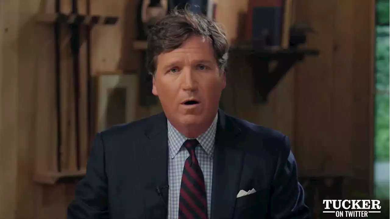 Tucker Carlson is Back on his Bullsh*t in First Twitter Show