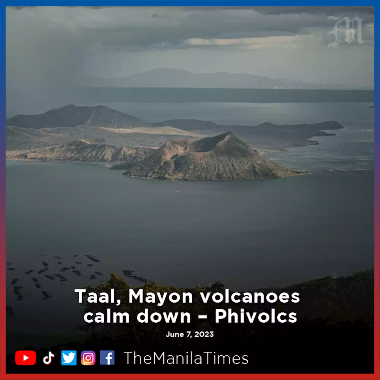 Taal, Mayon volcanoes calm down – Phivolcs