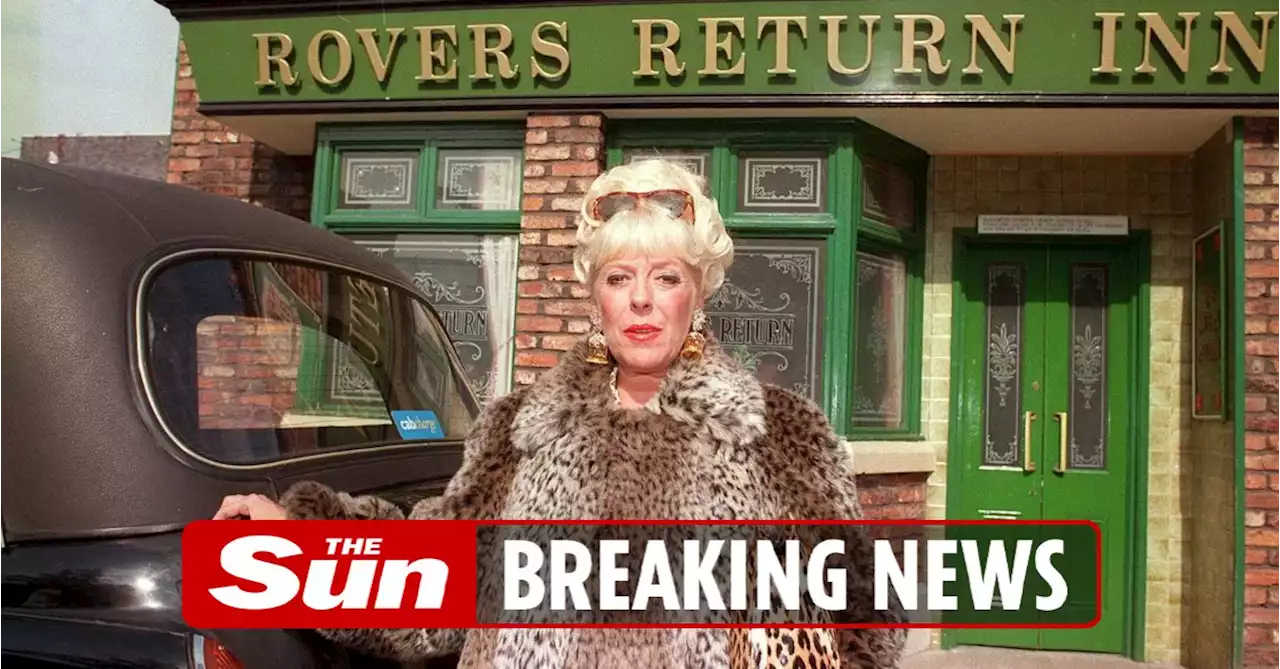 Coronation Street legend Julie Goodyear reveals she is suffering from dementia after 'heartbreaking' diagnosis