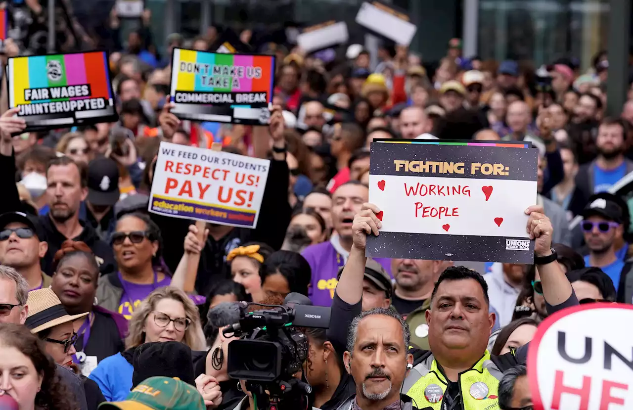 Hollywood Actors Guild Votes to Authorize Potential Strike, as Writers Strike Continues