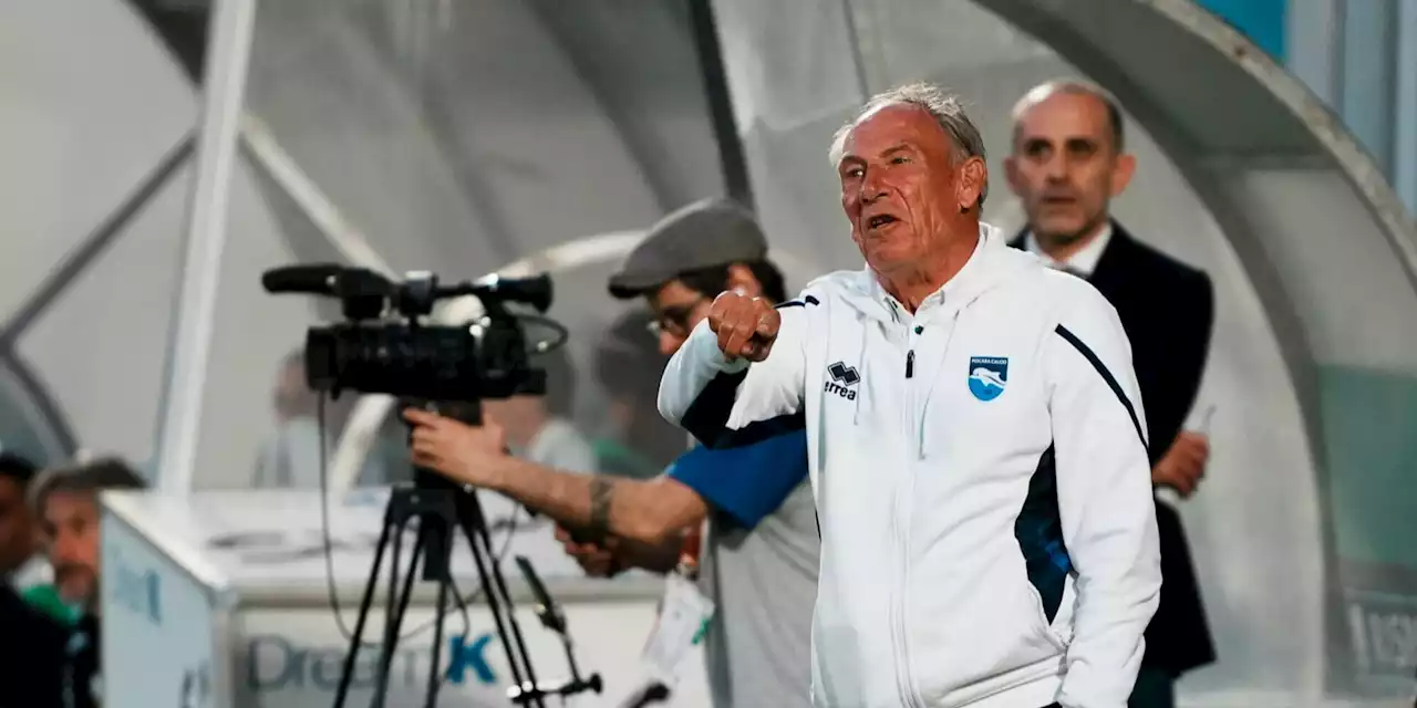 Pescara-Foggia: Zeman, i fischi allo Zaccheria e la polemica con Delio Rossi