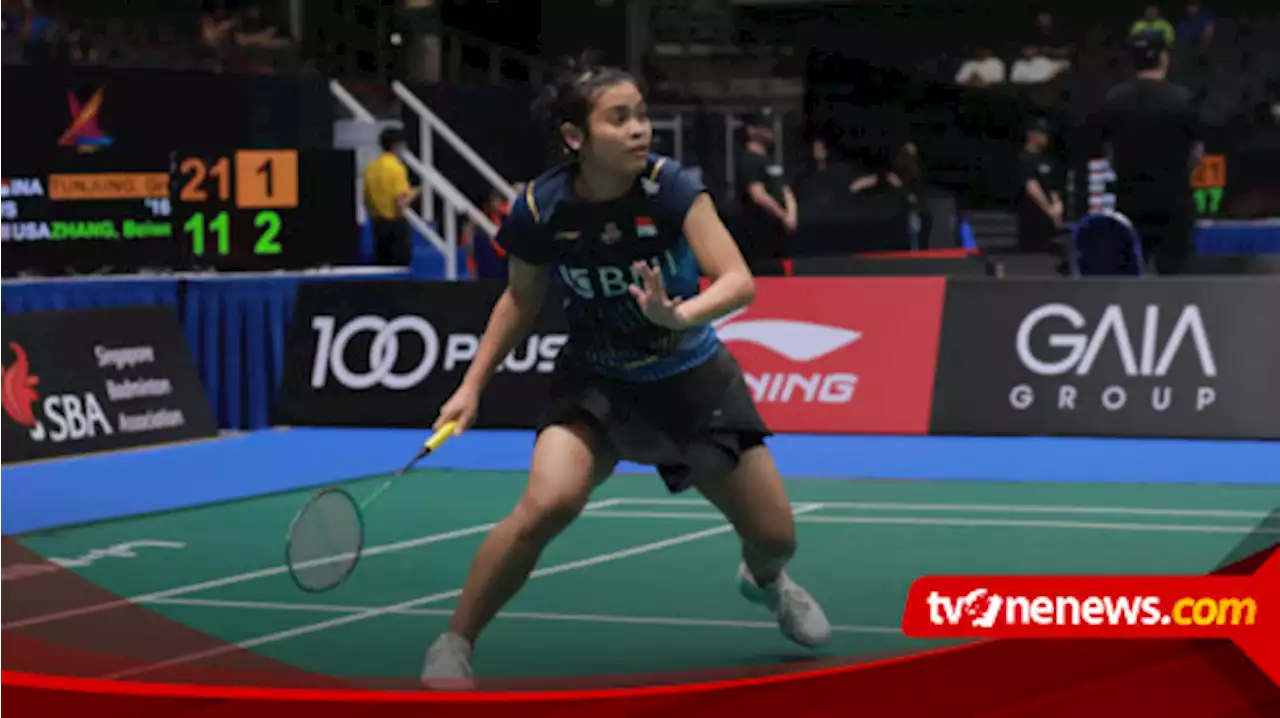 Singapore Open 2023: Lawan Tunggal Putri Nomor 3 Dunia, Gregoria Mariska Siap Libas Sang Idola