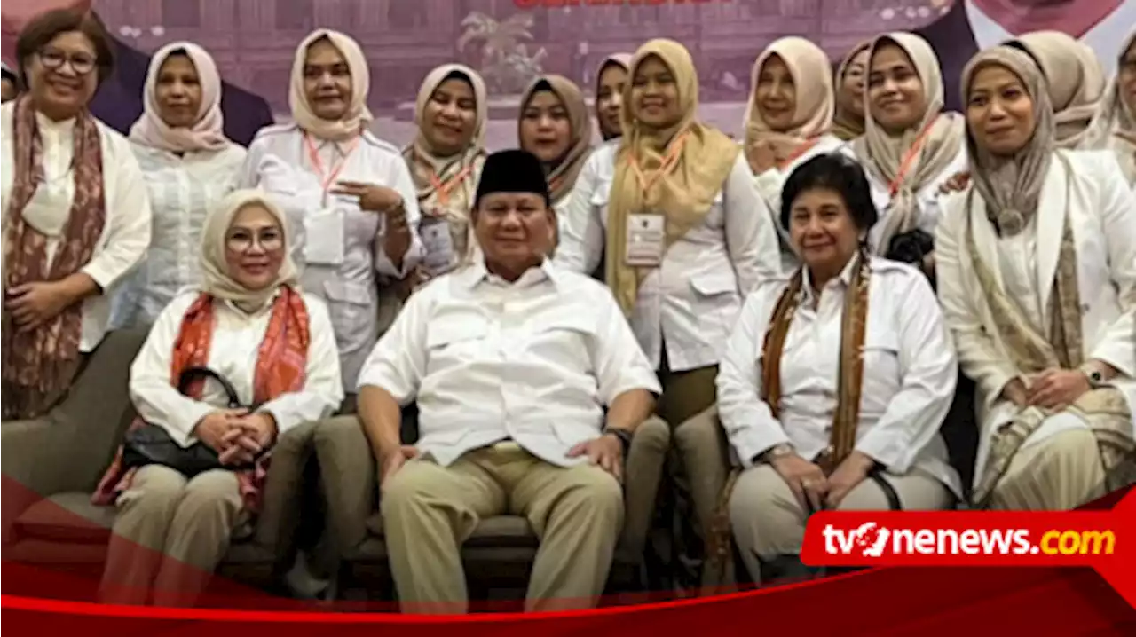 Unggul di Survei, Perempuan Indonesia Raya: Orang Sumbar Sayang Prabowo