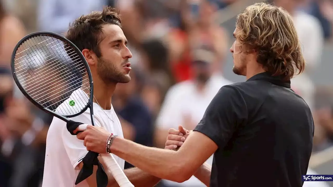 Tomás Etcheverry perdió ante Alexander Zverev y quedó eliminado en Roland Garros 2023 - TyC Sports