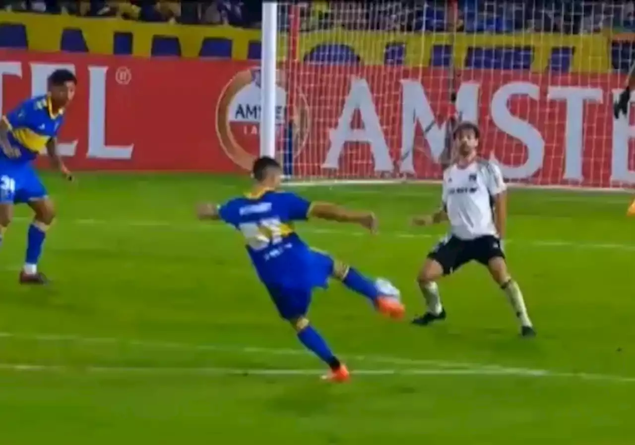 (VIDEO) El GOLAZO de WEIGANDT para Boca ante Colo Colo por Copa Libertadores - TyC Sports