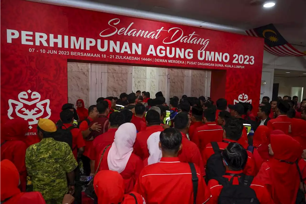 PERHIMPUNAN AGUNG UMNO: Saranan PH guna logo BN disebut dalam Taklimat Presiden UMNO