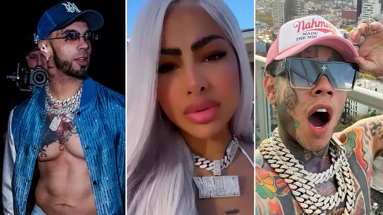 Anuel y Yailin se verán las caras en medio de rumores de romance con Tekashi, ¿habrá drama?