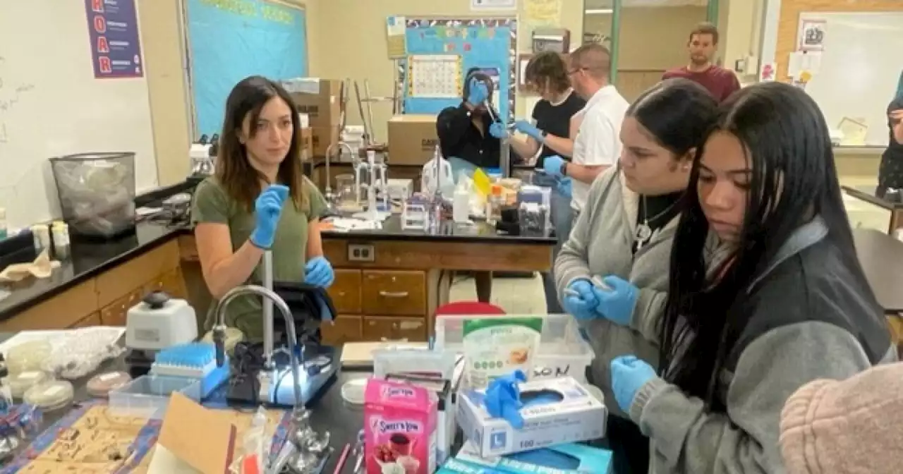 Local non-profit works to diversify STEM field, bring science experiments to classrooms across the area