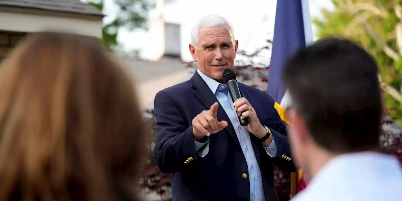 Pence joins presidential race