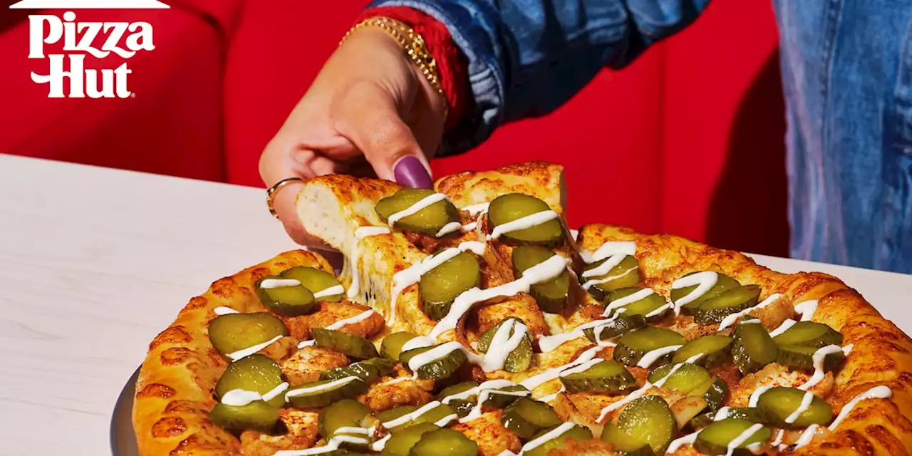 Pizza Hut takes on the pickle pizza for a limited time