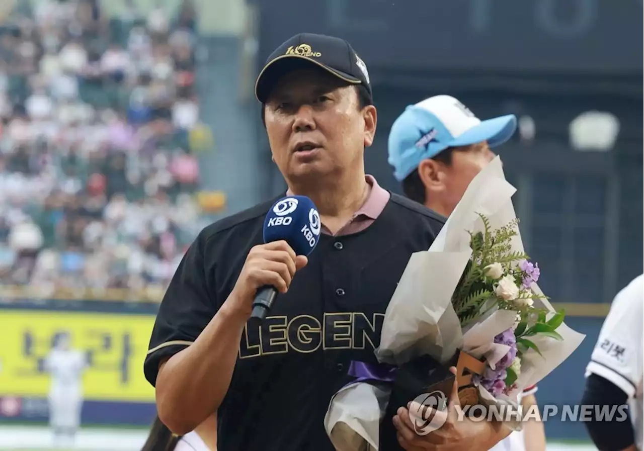 선동열 감독 '오승환, 나보다 위대한 선수…열정 대단해' | 연합뉴스