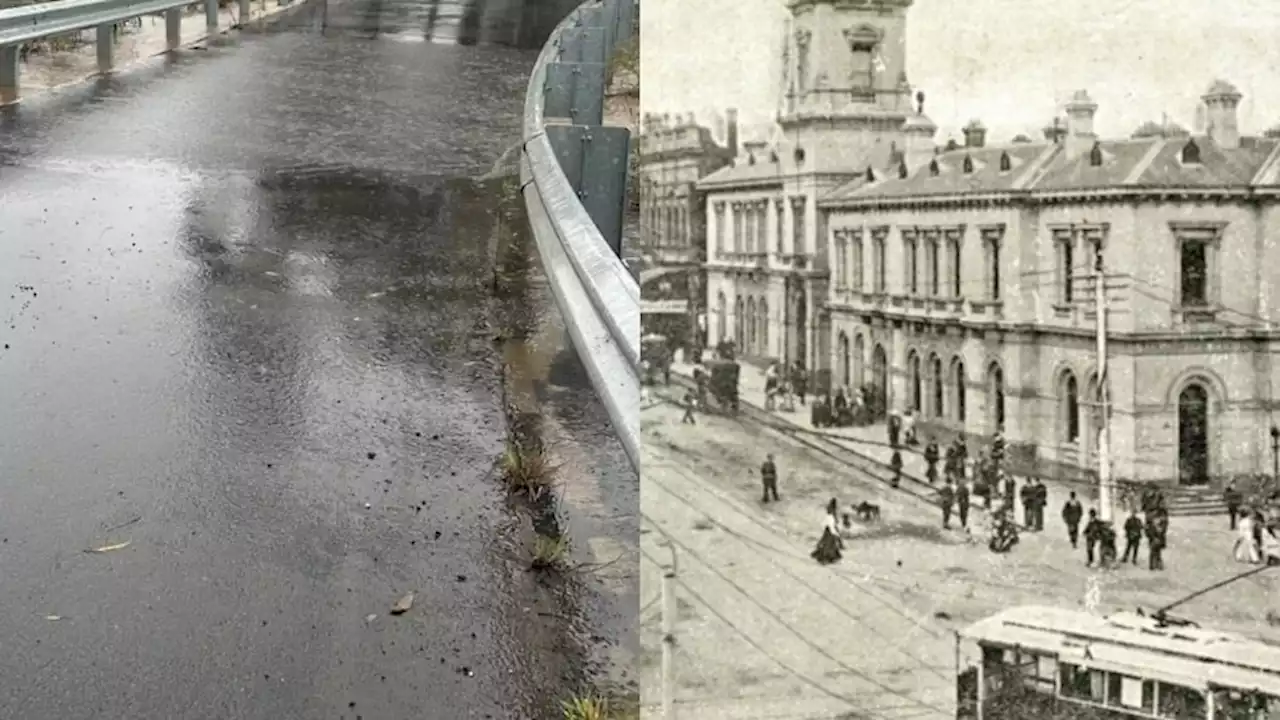 Victorian city records wettest June day in a century