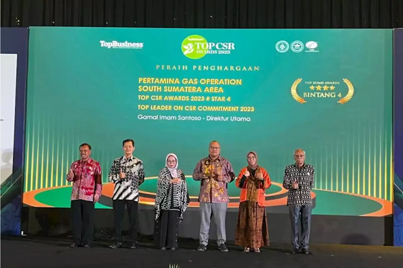 Pertagas raih 7 penghargaan Top CSR Award 2023