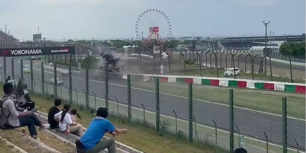 Must See: SuperGT Drivers Not Seriously Injured After Harrowing Wreck