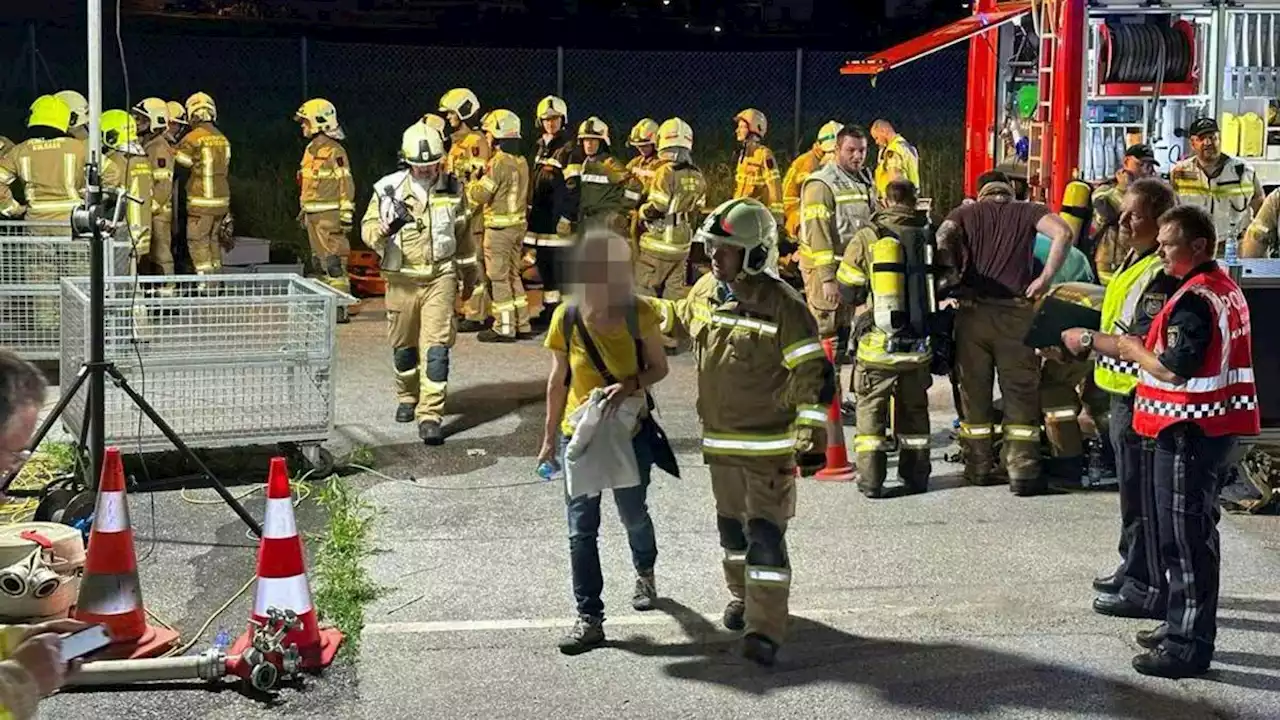 Feuer in Tiroler Bahntunnel ausgebrochen: 151 Menschen evakuiert