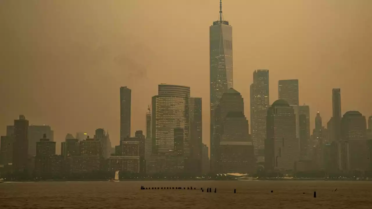 Waldbrände in Kanada: Rauch hüllt New York ein