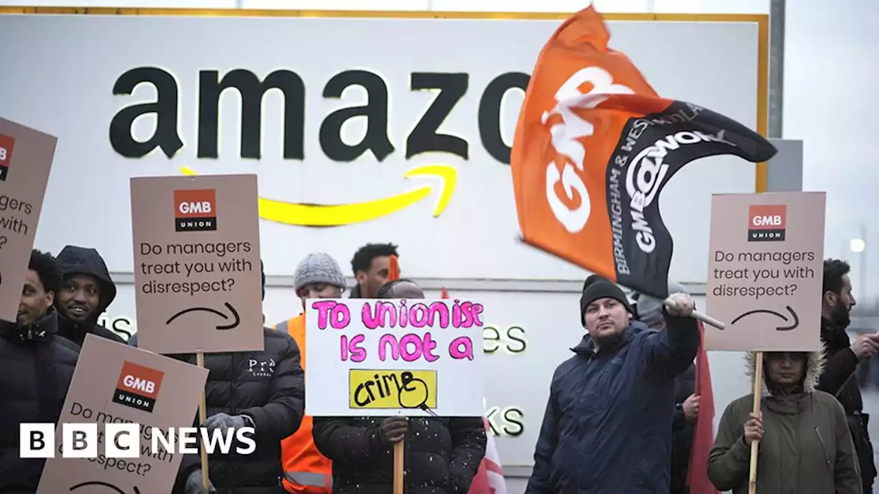 GMB union accuses Amazon UK of 'dirty tricks' in recognition battle