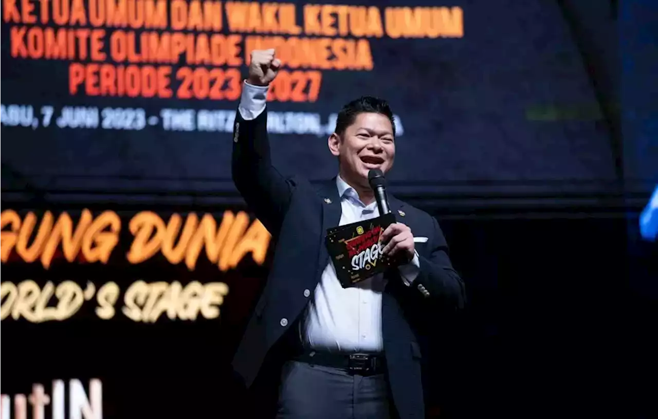 Raja Sapta Okto Deklarasi Maju sebagai Caketum KOI 2023-2027