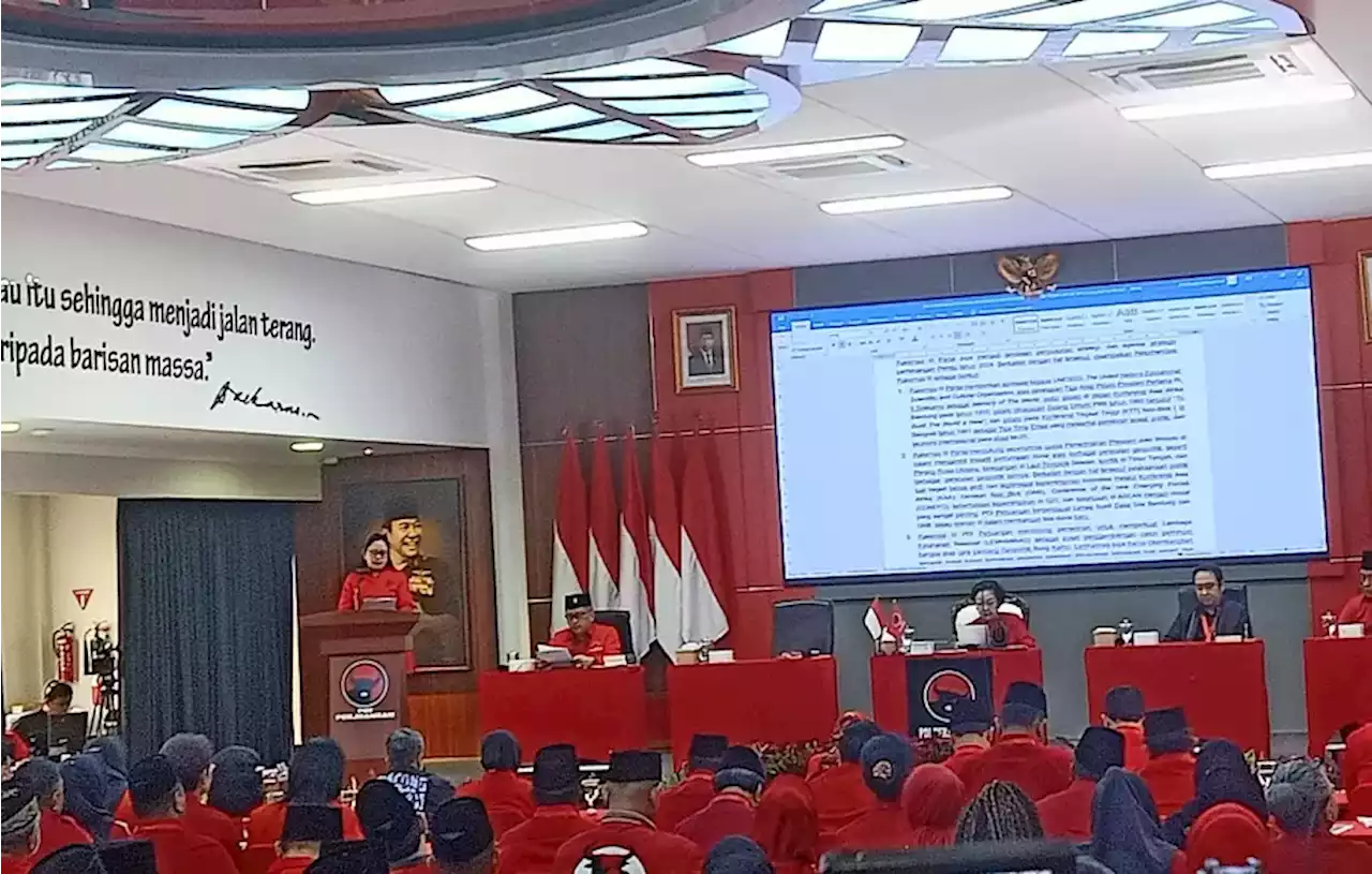 Rakernas III PDIP Instruksikan Kader Menangkan Ganjar Pranowo