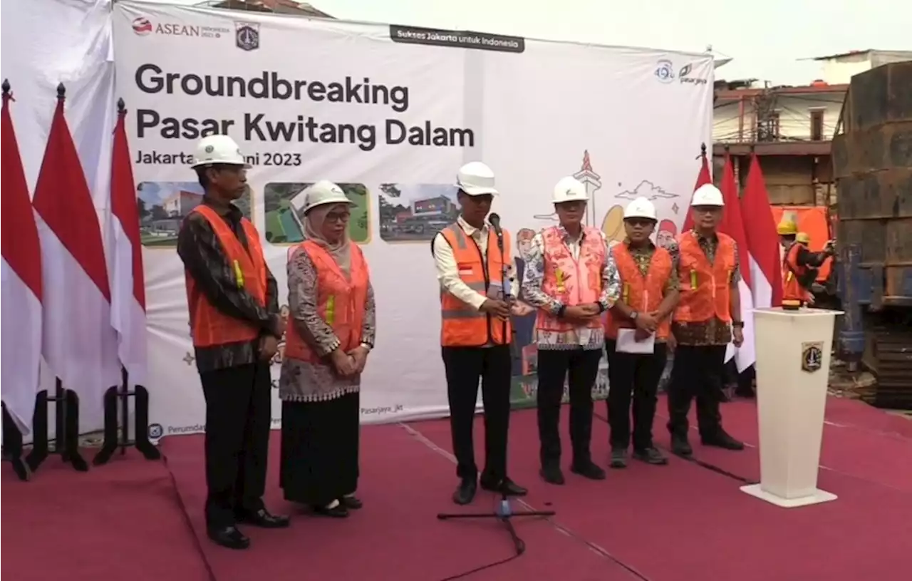 Telan Rp 15 M, Pembangunan Pasar Kwitang Ditargetkan Selesai Akhir 2023