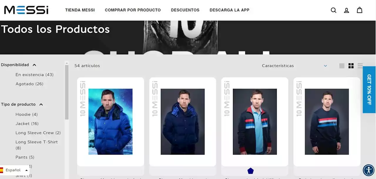 La tienda de Messi sube más de un 100% en Bolsa en una sesión y media