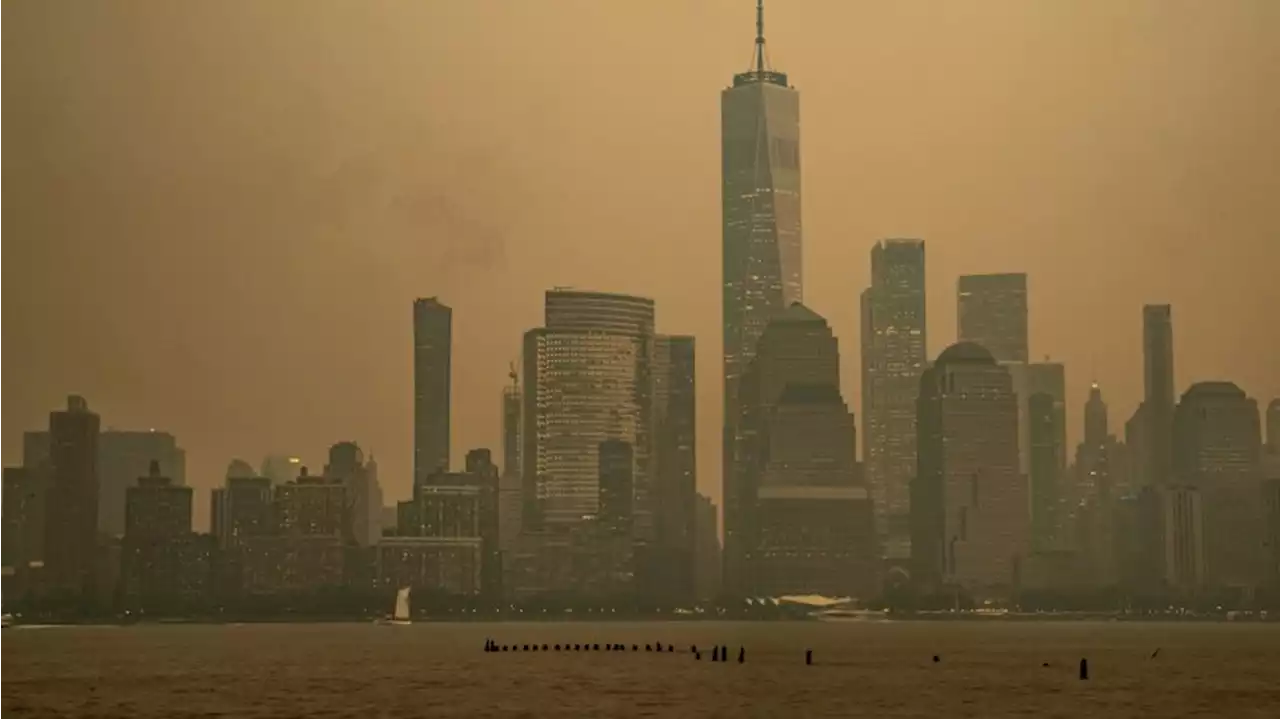 Rauch von Waldbränden hüllt New York ein