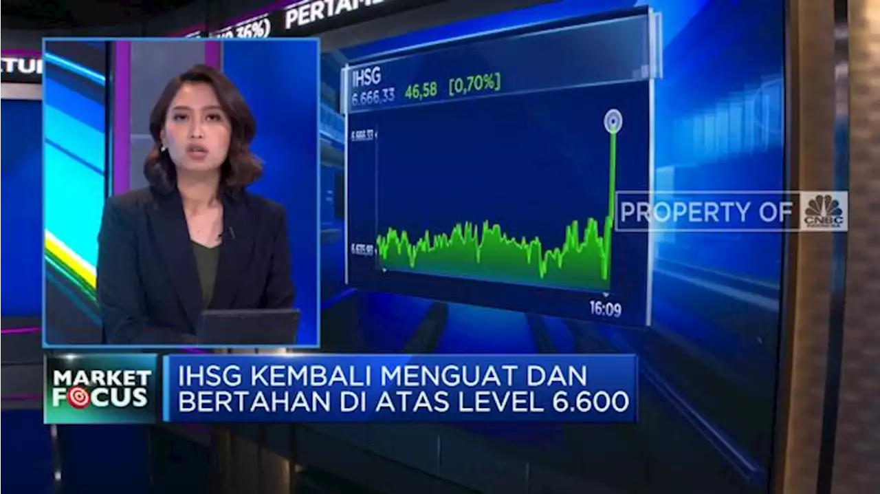 Gara-Gara GOTO, IHSG Menguat 0,7 %