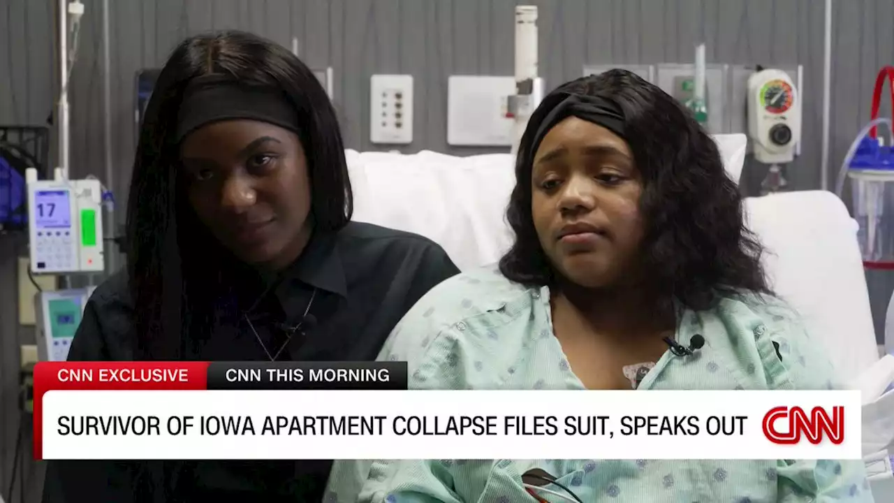 Woman trapped in Iowa building collapse describes her fight for survival before rescuers were forced to amputate her leg | CNN