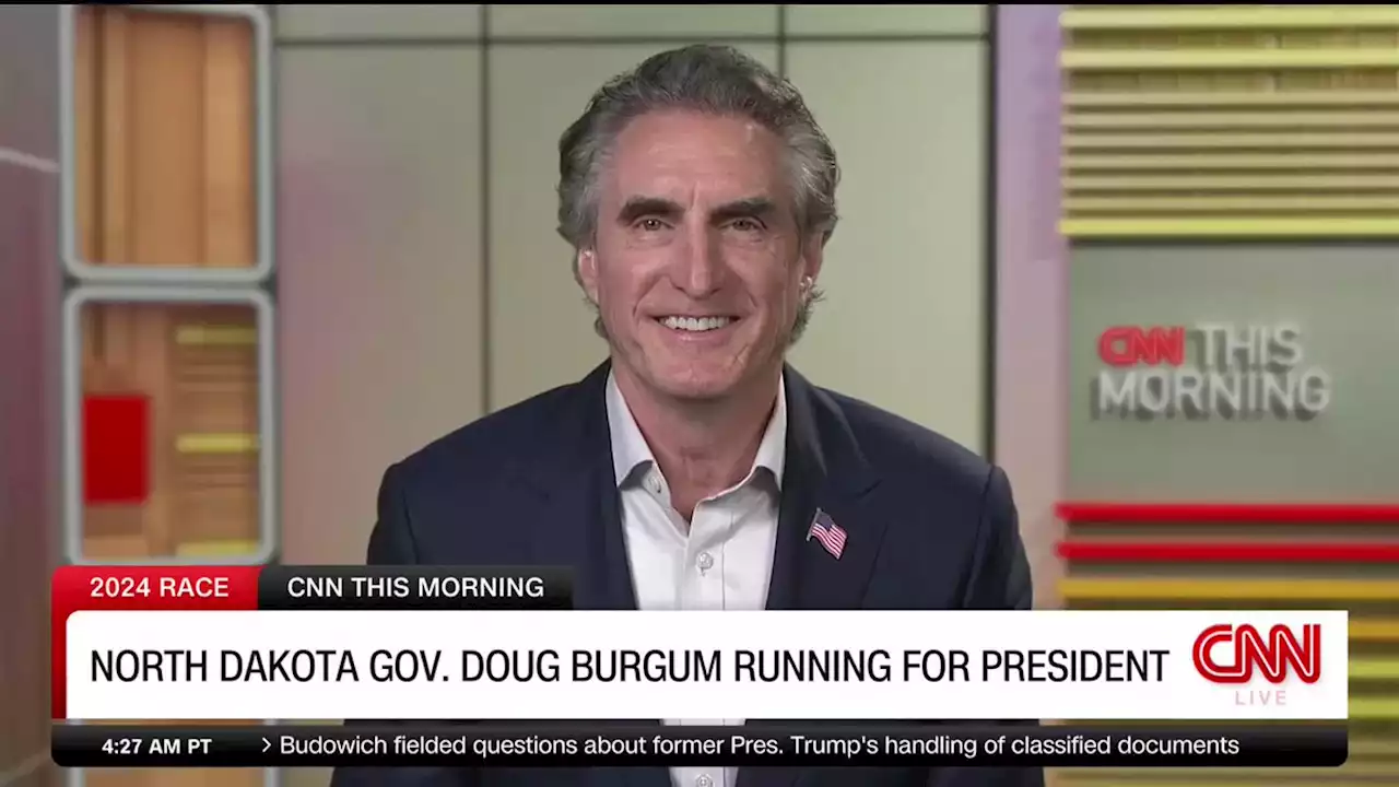 North Dakota GOP Gov. Doug Burgum announces run for president in 2024 | CNN Politics