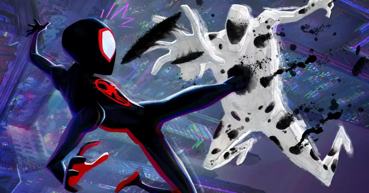 A 14-Year-Old Animated Several Spider-Man: Across the Spider-Verse Scenes