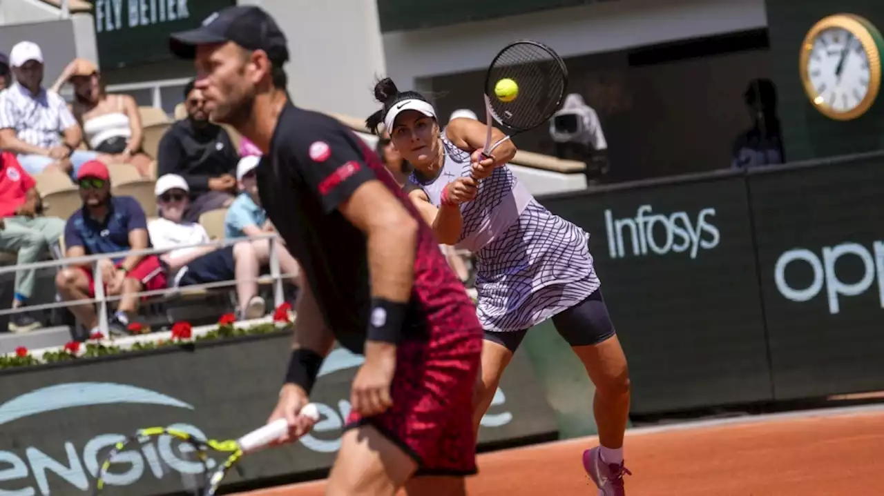 Andreescu, Venus fall short in mixed doubles final at French Open